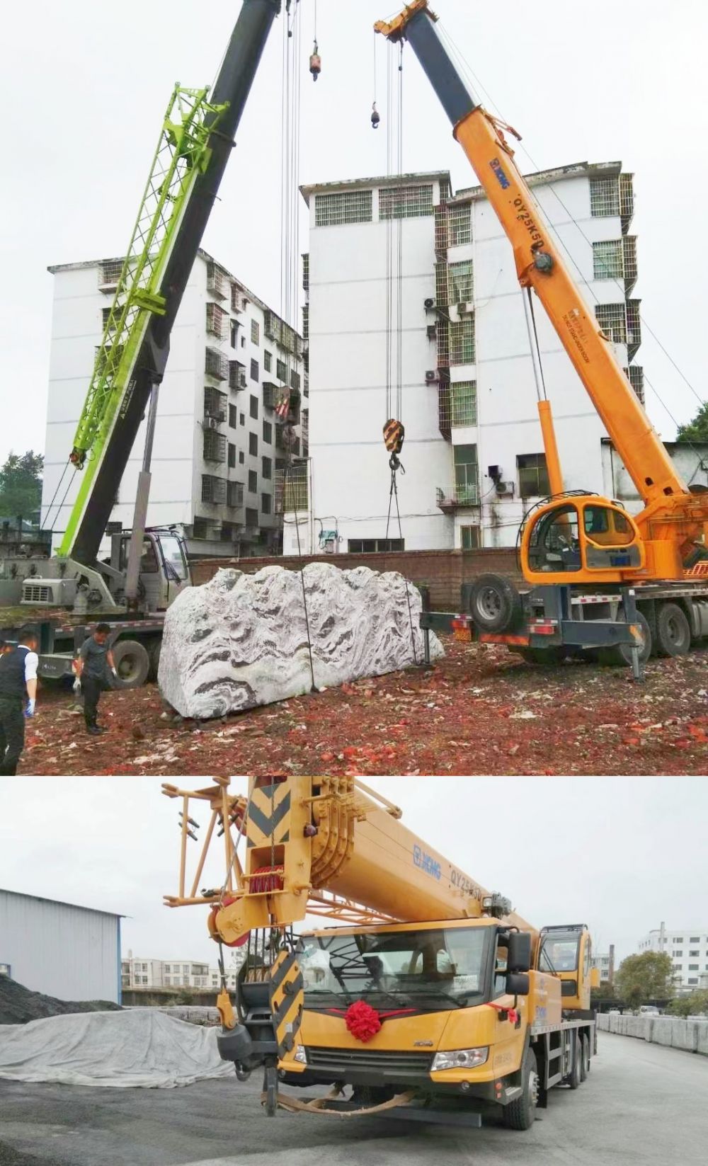 江西宜春大小汽車吊、隨車吊吊裝服務、時租日租月租年租價格合理