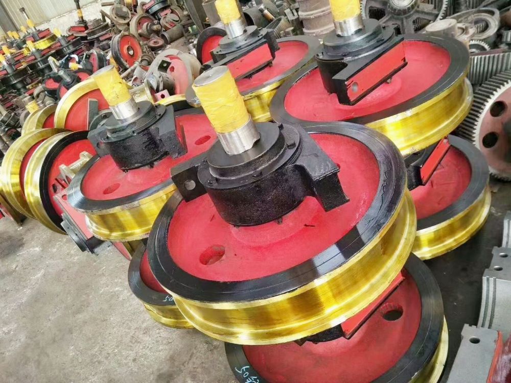 周口起重機配件、行車大輪廠家銷售、安裝維修
