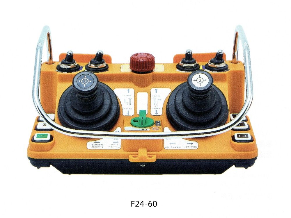 F24-60型工業無線遙控器（雙搖桿式）