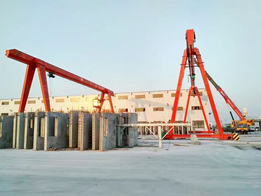 重慶龍門吊、MH型電動葫蘆單梁門式起重機廠家、參數、價格、圖片