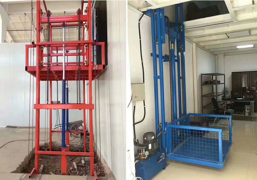 廣州升降平臺廠家銷售-鏈條液壓式升降機系列產品