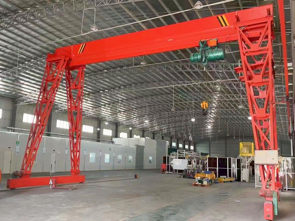 龍門吊廠家、安裝維修、MH型電動單梁門式起重機(1~20t)