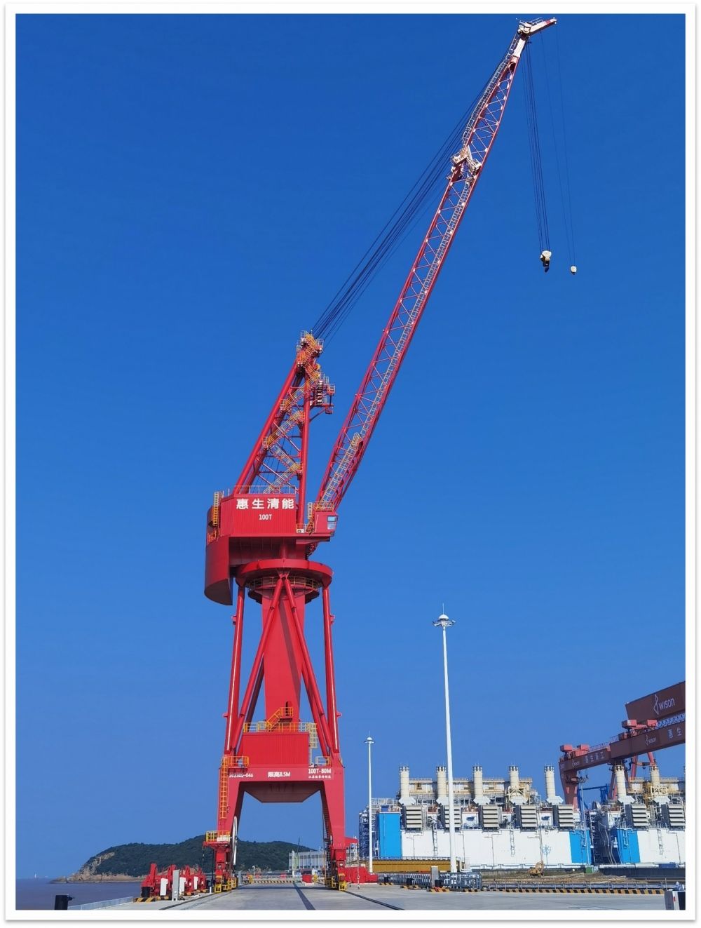 舟山惠生MQ10080門座式起重機