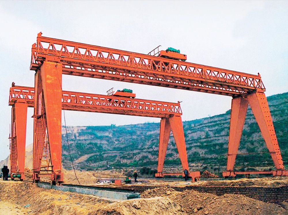 陜西商洛龍門吊廠家、型號、參數(shù)、電動雙梁門式起重機(jī)銷售安裝維修