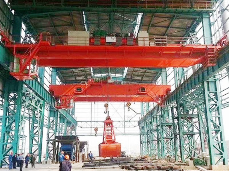 大連起重機、QZ型電動抓斗雙梁橋式起重機