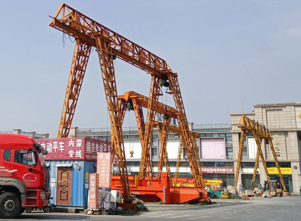 黔南州龍門吊、MH型電動葫蘆單梁門式起重機廠家銷售