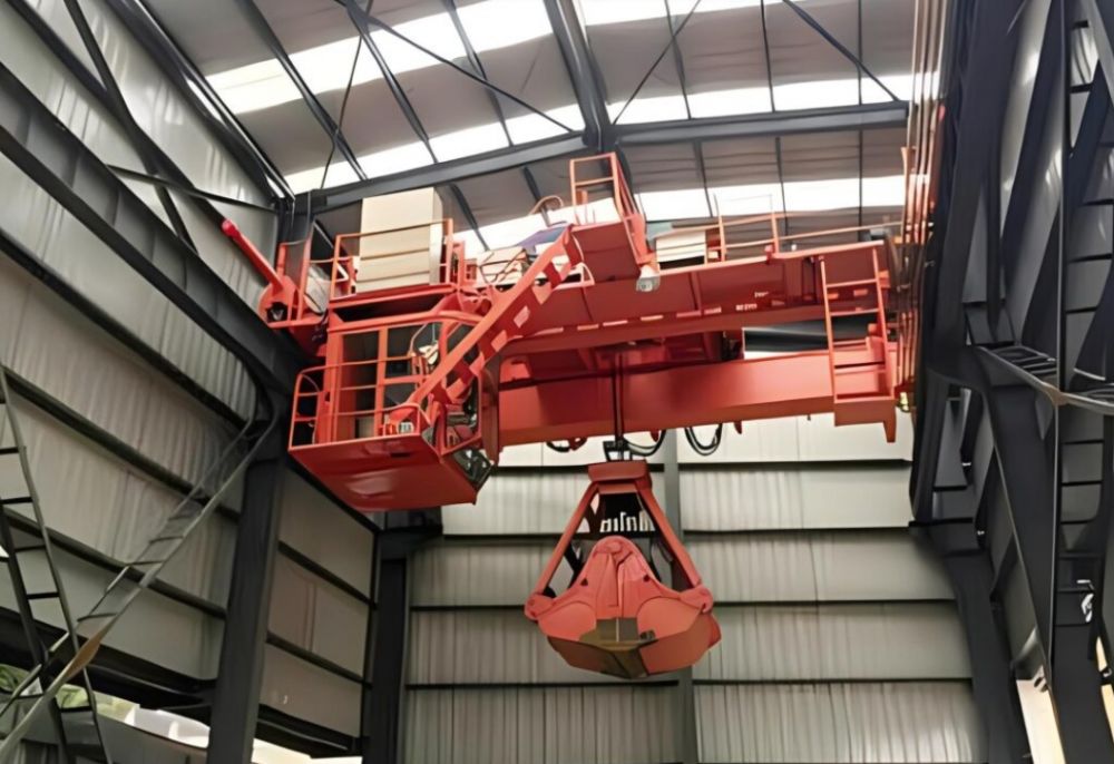 QZ型抓斗橋式起重機、雙梁抓斗吊、抓斗行車