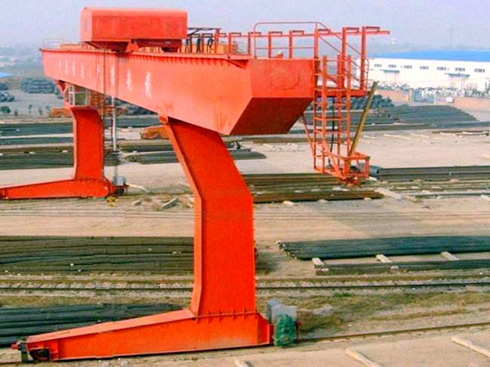 秦皇島龍門吊、L型單主梁門式起重機廠家、型號參數、價格報價