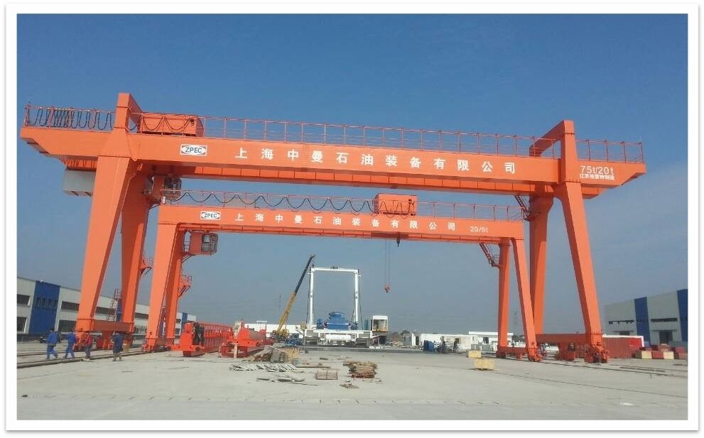中曼石油 MG75/20T 門式起重機