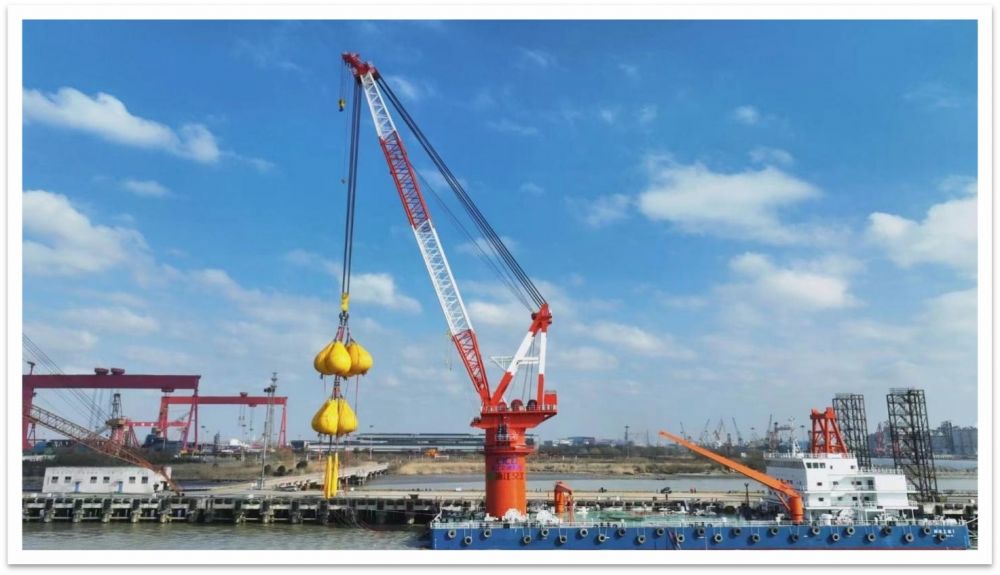 中鐵科工 600T海上風電安裝平臺