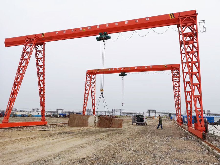 延安龍門吊、龍門吊機、天車、MH型電動葫蘆門式起重機廠家銷售